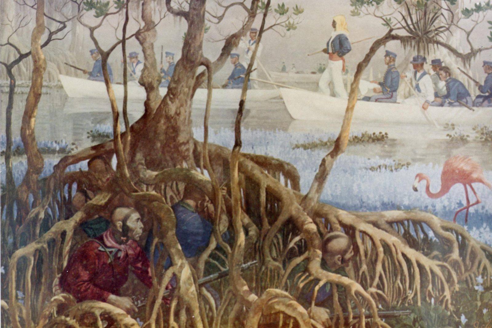 Seminole Wars in St. Lucie County Florida and the founding of Fort Pierce